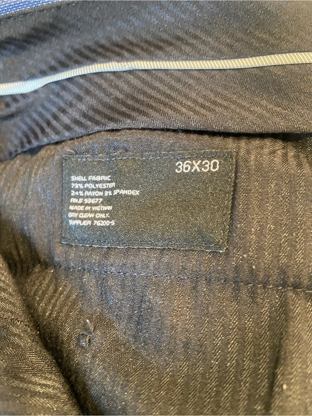 JF J. Ferrar Slim Blue Suit 46R and 35x30 pant EUC